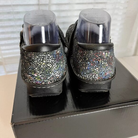 Alegria Belle Clogs Mary Jane Size 37 Cathedral‎ Multicolor Womens Comfort Shoes - Picture 6 of 12